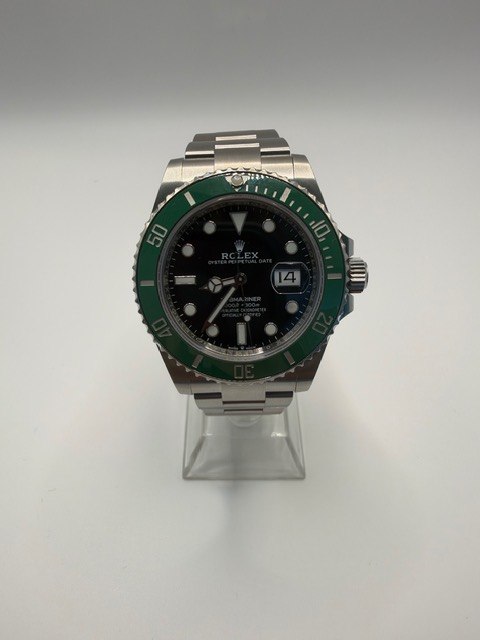 Rolex Submariner Date 41mm Stainless Steel Green Starbucks Bezel Oyster Bracelet 126610LV 2020